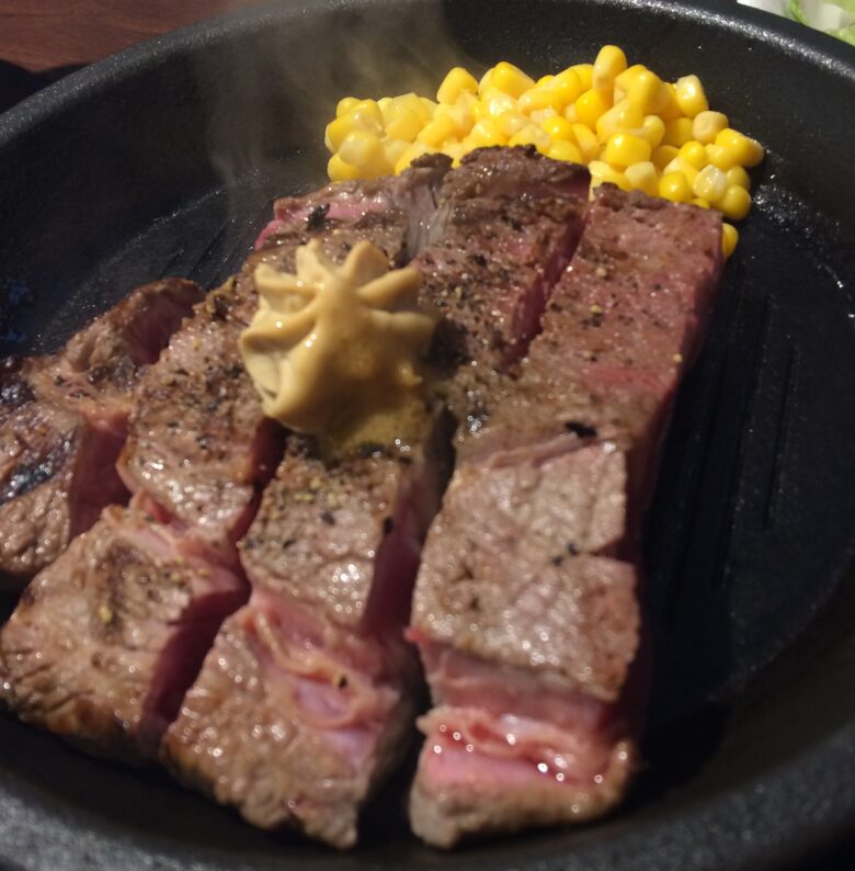 いきなりステーキのランチ 肉質と味の口コミ 待ち時間少ない南行徳駅 とらべるじゃーな 関東圏旅行ブログ