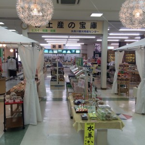 糸魚川駅 土産物屋
