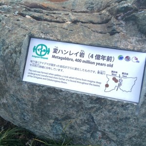 糸魚川　岩石５　変ハンレイ岩