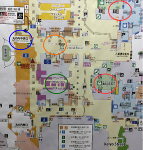 東京駅構内図