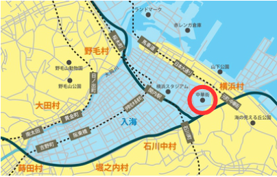 中華街地図