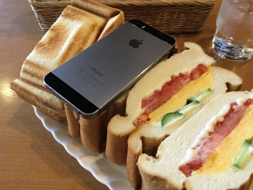 喫茶店ブレイク ミックス・グリル・サンドウィッチ
