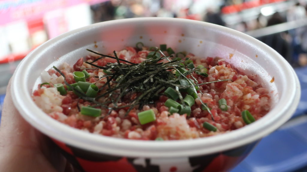 昨年2位 北海道・十勝牛とろ丼