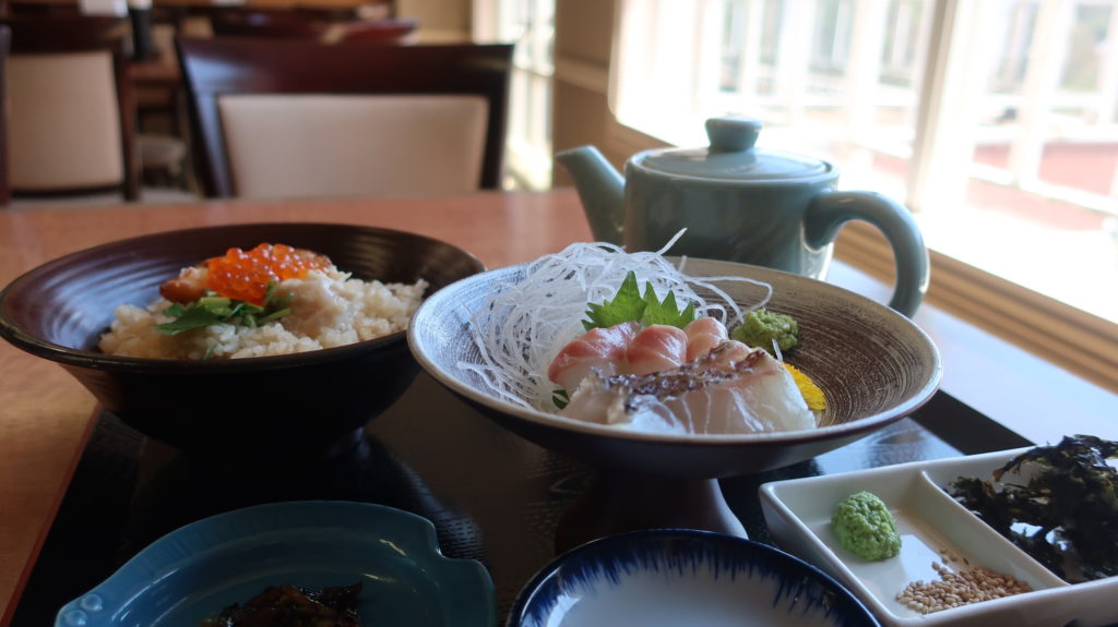 食事処福浦の鯛茶漬け