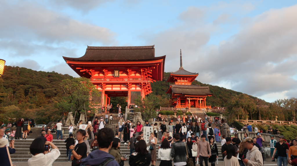 京都・清水寺　祝日