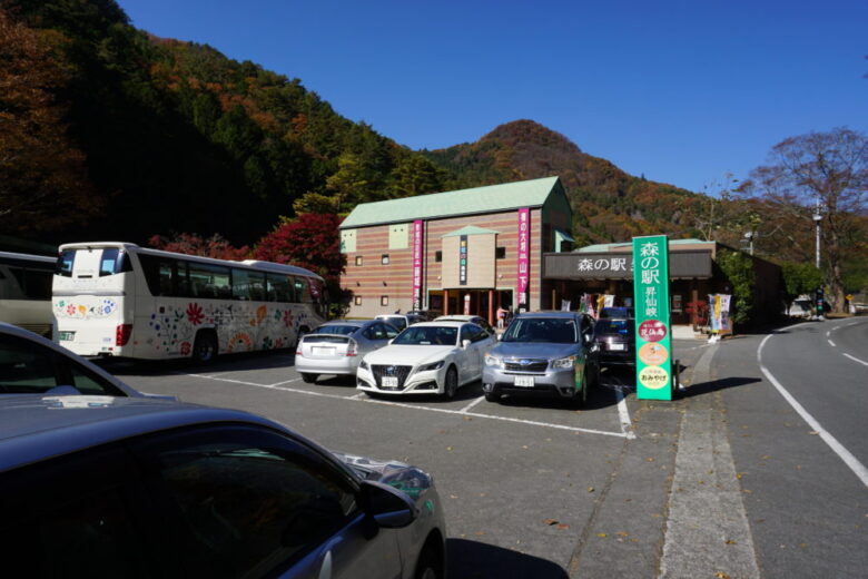 昇仙峡 滝上バス停