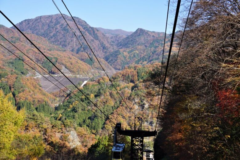 昇仙峡ロープウェイ 景色