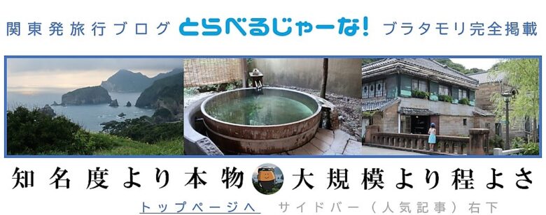 冬 関東周辺1泊2日ずらし旅 自然 温泉 食 穴場選 とらべるじゃーな 関東圏旅行ブログ