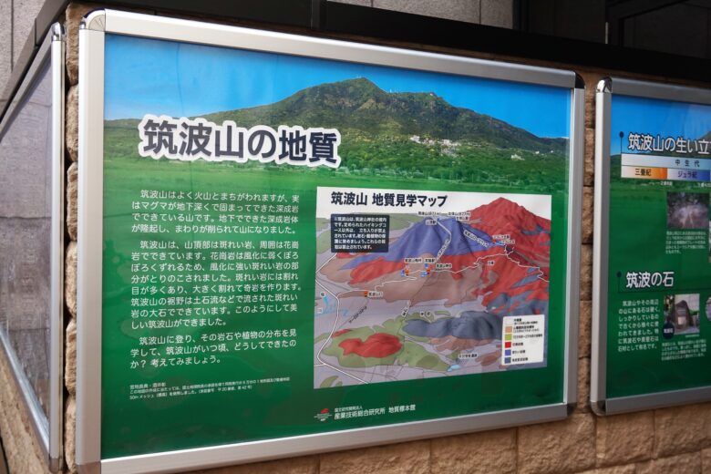 筑波山の地質
