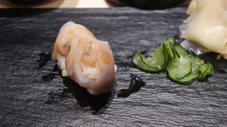 鮨 晶　ほっき貝