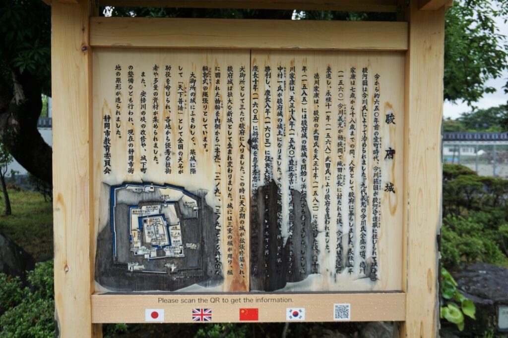 駿府城の歴史を確認する